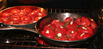 roasting tomatoes in oven at 275F